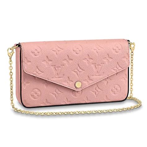 lv felicie pochette pink|félicie pochette monogram.